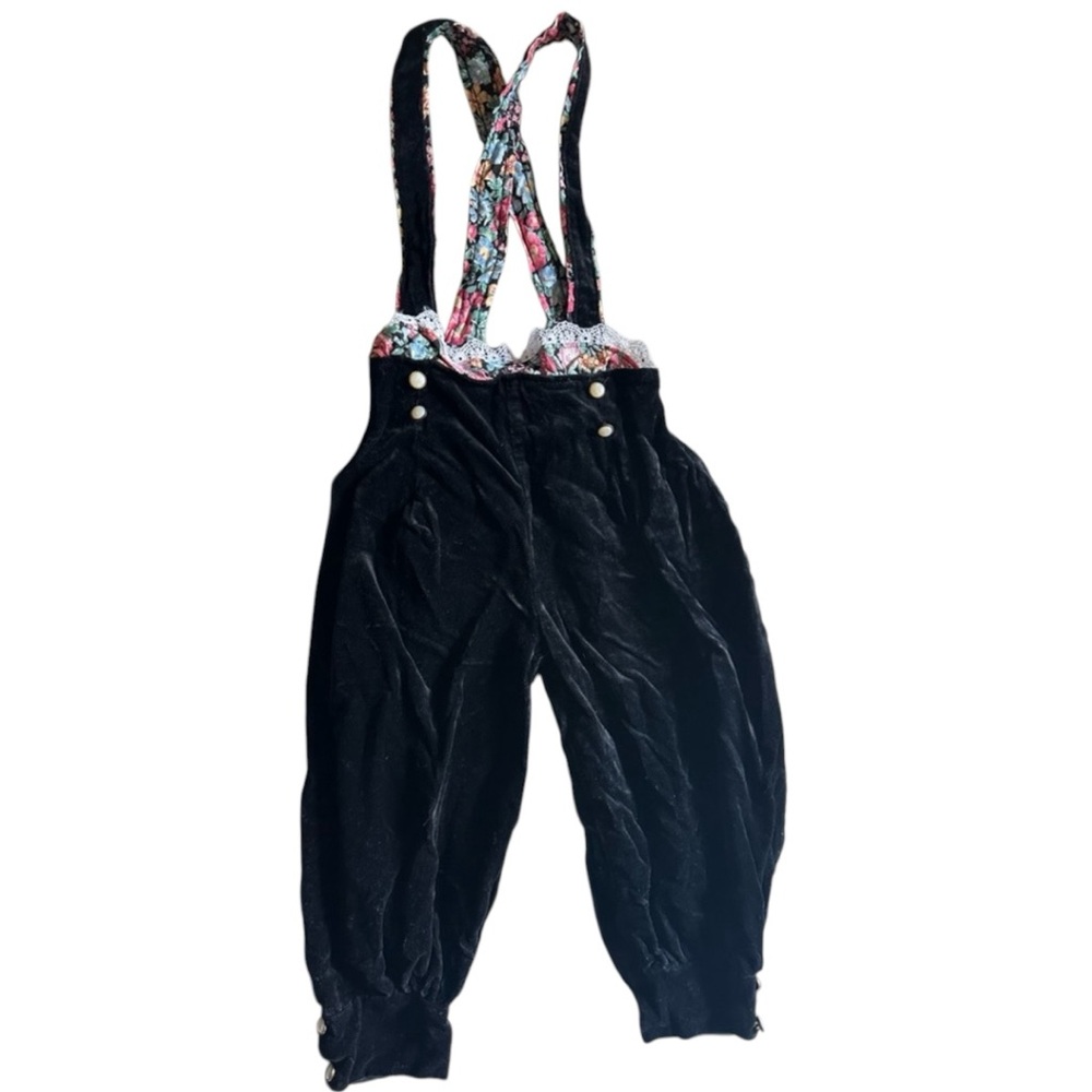 ♾️ vintage velvet overalls